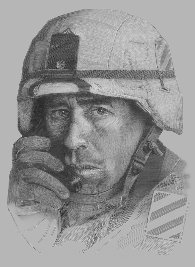 CSM Robert Gallagher by Karen Carr