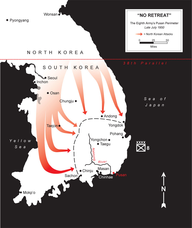 No Retreat Map by Karen Carr